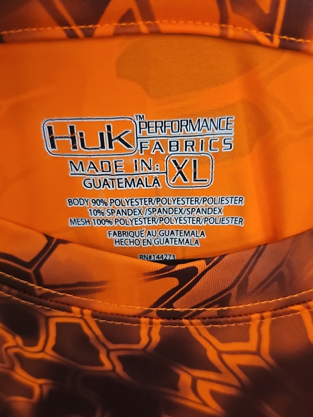 Huk Performance Fishing Men's In Striking Kryptek Inferno Camo Pattern - Picture 2 of 8